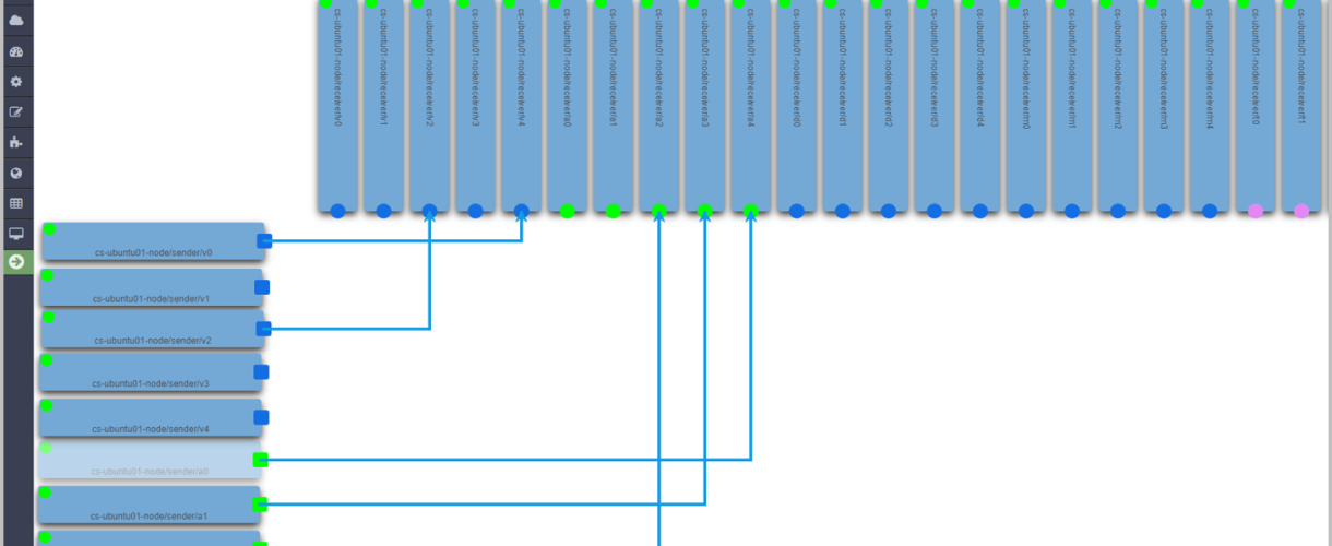 EoMSmartOrchestrator_コネクション制御画面