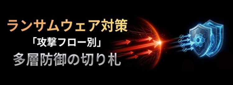 ランサムウェア被害の連鎖を断つ 〜 事例から学ぶ、攻撃フロー別・多層防御の実践 〜