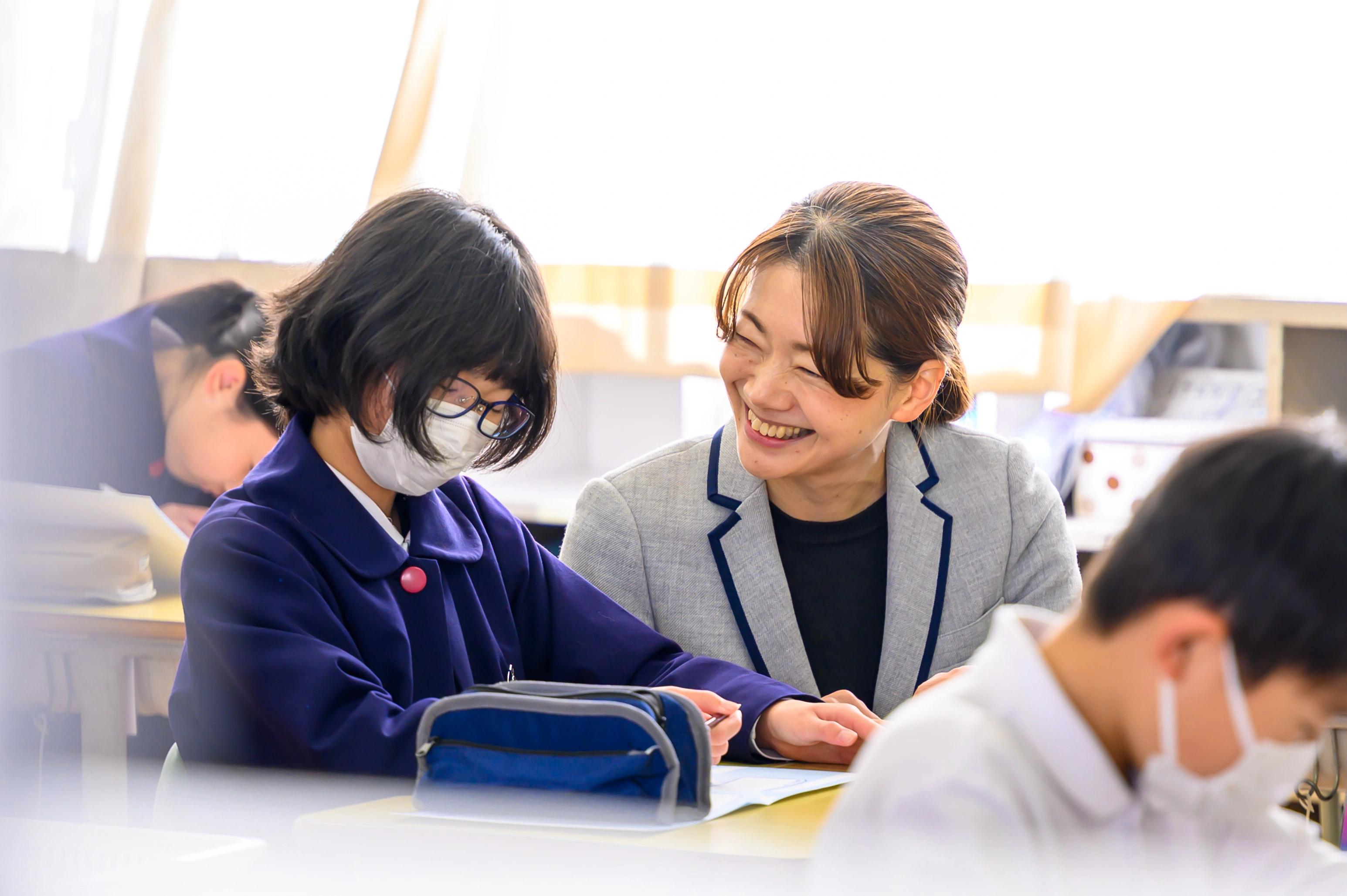 夢先生による授業の様子